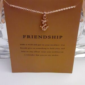 Friendship Pendant Necklace  - New